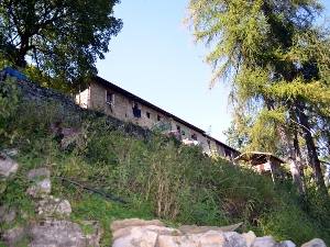 Maison de groupes Alpe Loasa Vue de la maison