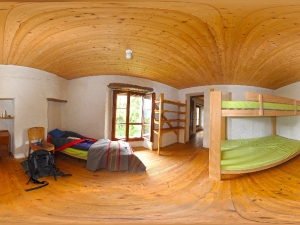 Maison de groupes Alpe Loasa Chambre