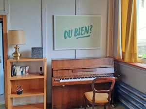 Group accommodation Chante-Joux Common room
