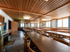 Group accommodation Casa Clau Dining room