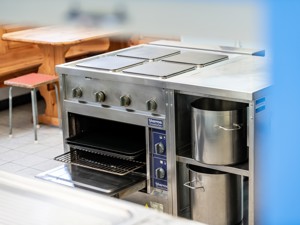 Group accommodation Casa Clau Kitchen