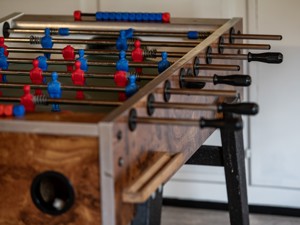Group accommodation Casa Clau Table football