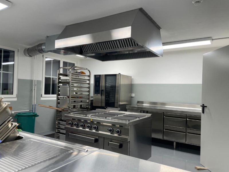 Gruppenhaus Casa Clau Küche