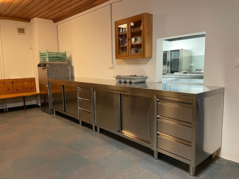 Gruppenhaus Casa Clau Küche