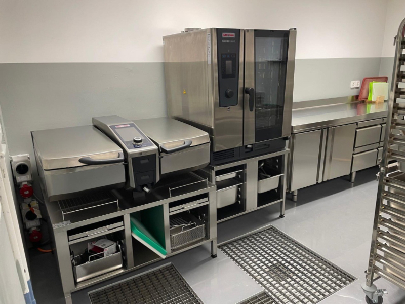 Gruppenhaus Casa Clau Küche