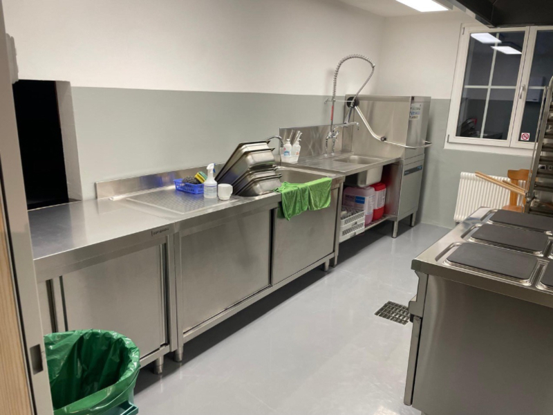 Gruppenhaus Casa Clau Küche