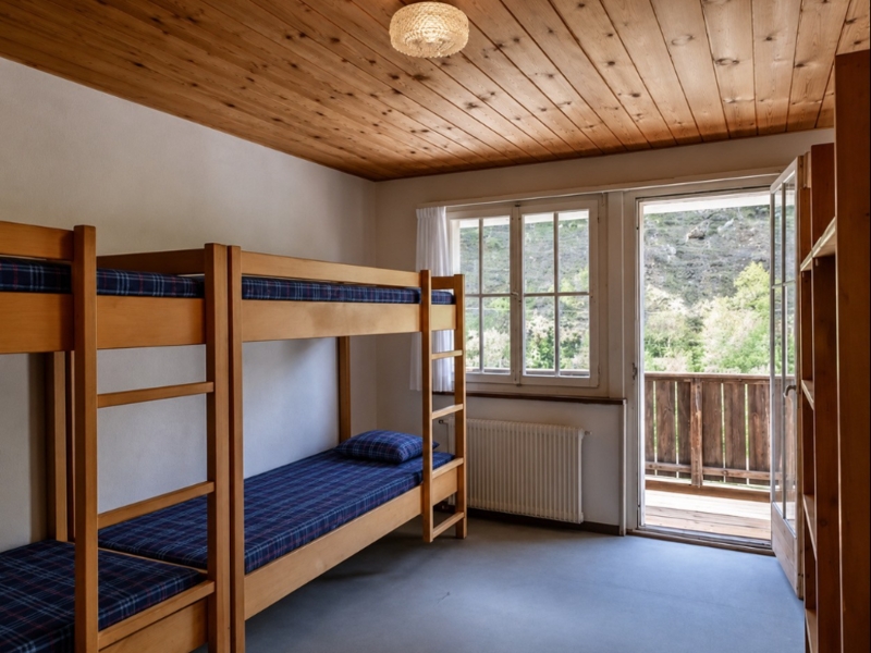 Shared room with bunk beds