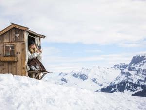 Hôtel de montagne Hahnenmoos hiver