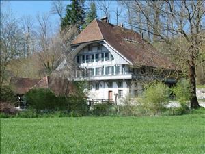 Group accommodation Kulturmühle House view summer