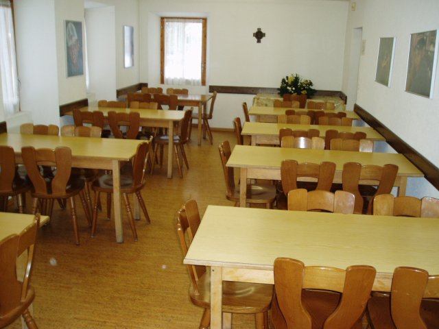 Group accommodation Tabor Dining room
