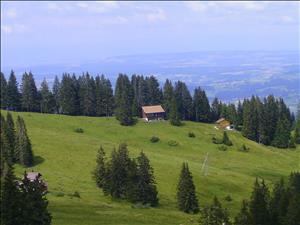 Gruppenhaus Skiklub Selital Aussicht Sommer