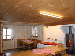 Alphütte Langboden Esszimmer