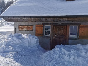 Ferienlager Mittelsäss Eingansbereich Winter