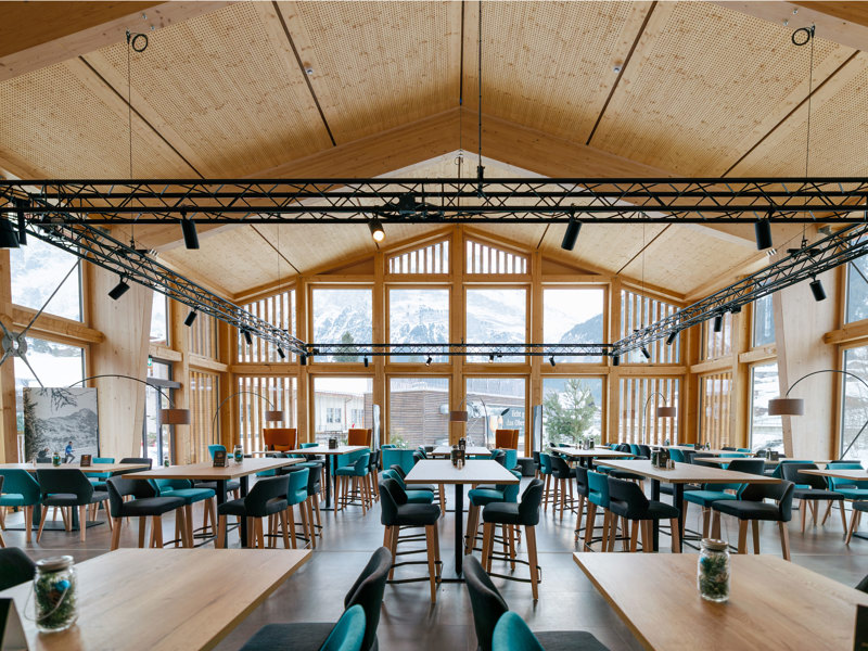 Gruppenunterkunft Eiger Lodge «Chic» Esszimmer