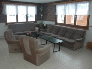 Ferienhaus Bärgblüemli Wohnzimmer