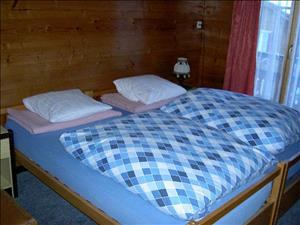 Ferienhaus Bärgblüemli Schlafzimmer