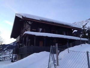 Chalet Jolimont Hausansicht Winter