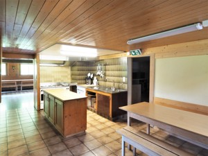 Group accommodation Nidegg Kitchen