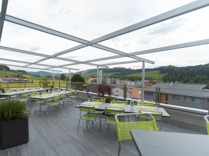 Seminar- und Gästehaus Rekrutierungszentrum Terrasse