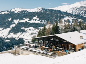 Berghütte Metschhütte Lage
