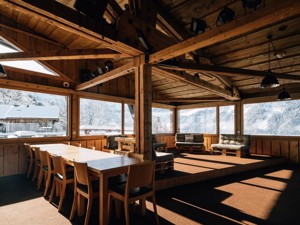 Berghütte Metschhütte Restaurant