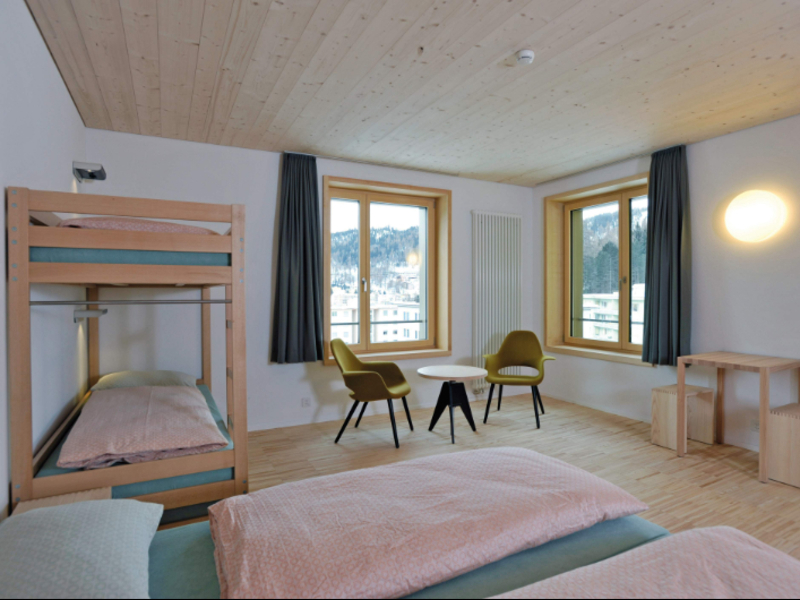 Auberge de Jeunesse St. Moritz Dortoir