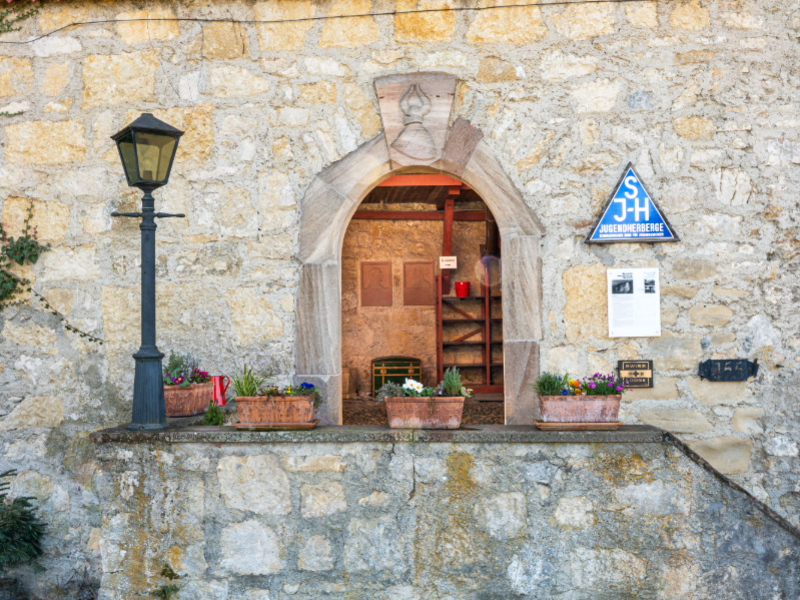Jugendherberge Mariastein Eingansbereich