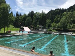Ferienlager Schwimmbad Aussicht
