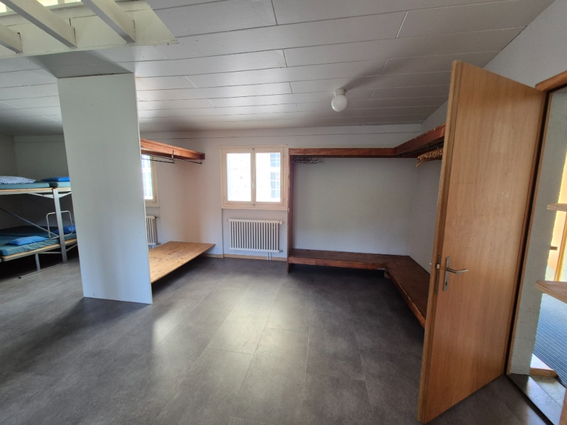 Wardrobe in a shared room