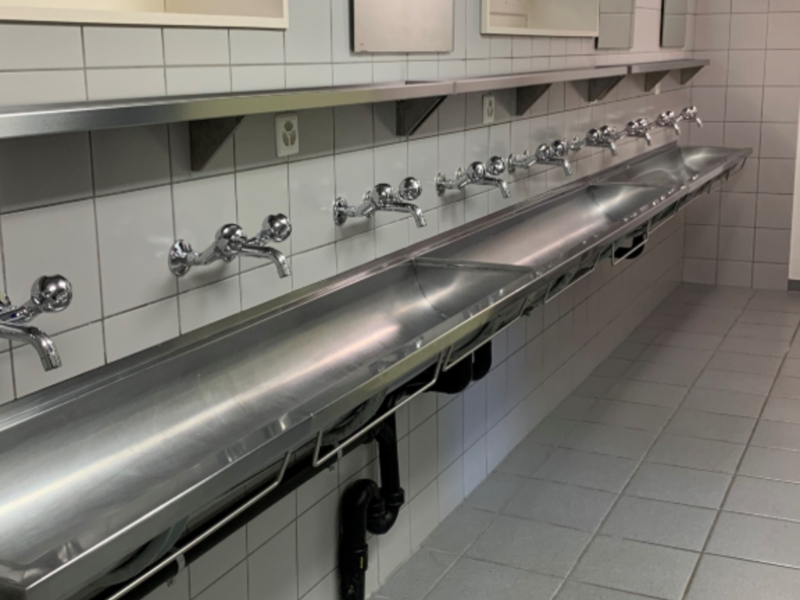 Group accommodation Pfrundmatt Sanitary facilities