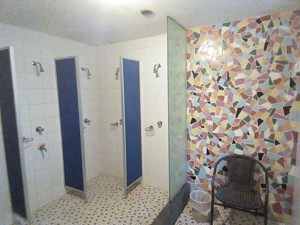 Group accommodation Adula Showers