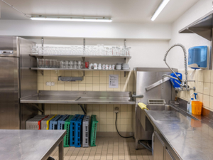 Jugendherberge Château-d’Oex Küche