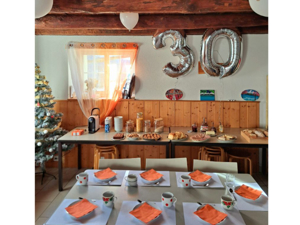 Gruppenhaus Landarenca Esszimmer