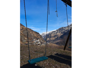 Gruppenhaus Landarenca Spielplatz