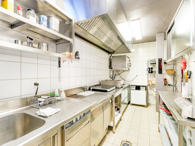 Gruppenhaus Allalin Küche