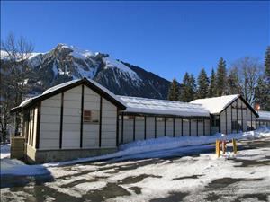 Maison de groupes Mountain Lodge 2 Vue de la maison hiver