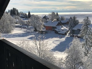 Maison de groupes Chalet Beau-Site Vue hiver