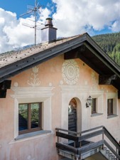 Group accommodation Pizzet House view summer