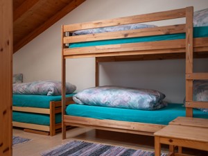 Group accommodation Pizzet Bedroom