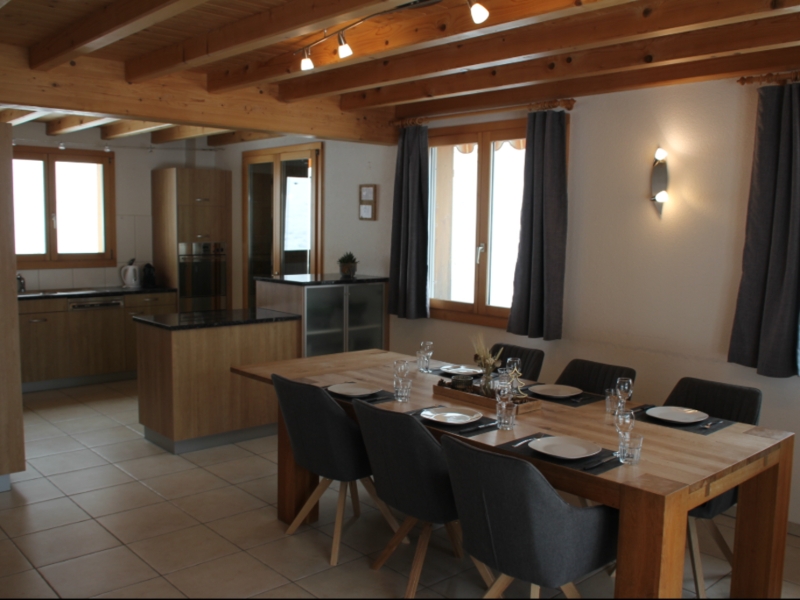 Ferienwohnung Birkenhof Esszimmer