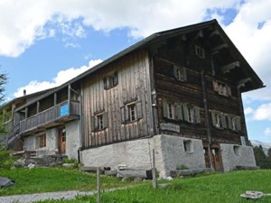 Group accommodation Thalerlotsch House view summer