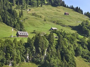 Gruppenhaus Alp Wang Lage