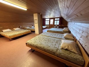 Gruppenhaus Hasli Schlafzimmer