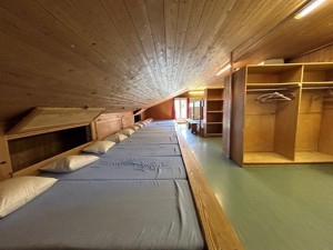 Gruppenhaus Hasli Schlafzimmer