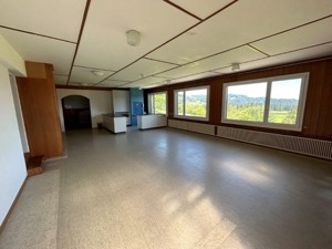 Gruppenhaus Hasli Esszimmer