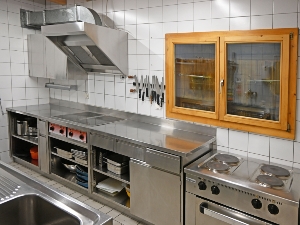 Hébergement pour groupes Gspon Cuisine