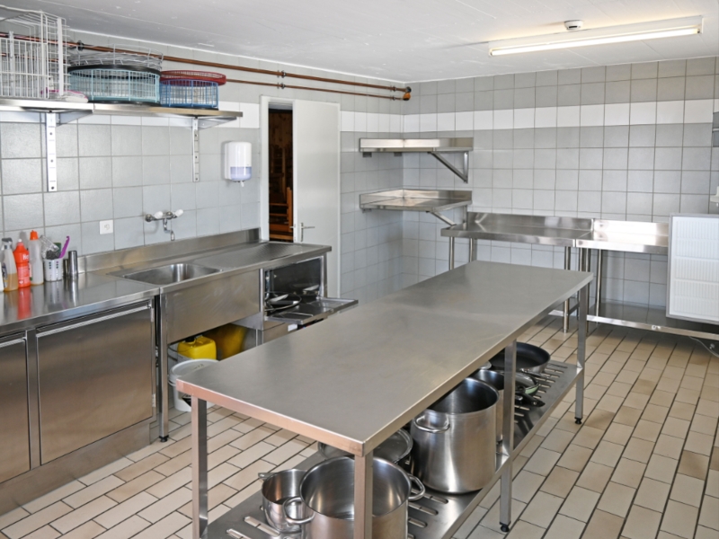 Hébergement pour groupes Gspon Cuisine