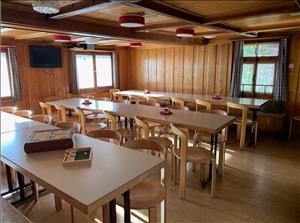 Ski-camp Sunneschy Dining room