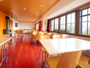 Naturfreundehaus Beatenberg Aufenthaltsraum