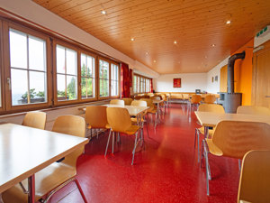 Maison amis de la nature Beatenberg Salle à manger et salon